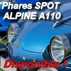 Phares SPOT Alpine A110