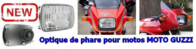 Optique de phare pour MOTO GUZZI