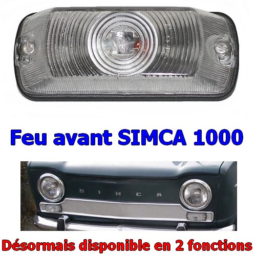 Clignotants avant SIMCA 1000