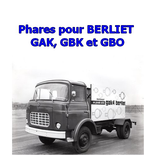 Phares pour BERLIET