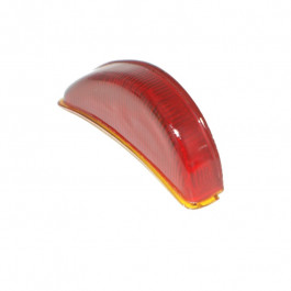 Cabochon rouge verre de feu avant droit BERLIET