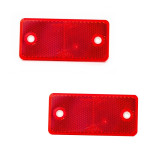 Jeu de 2 catadioptres rouge rectangulaires pour ALPINE A310