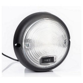 Plafonnier LED avec bord noir